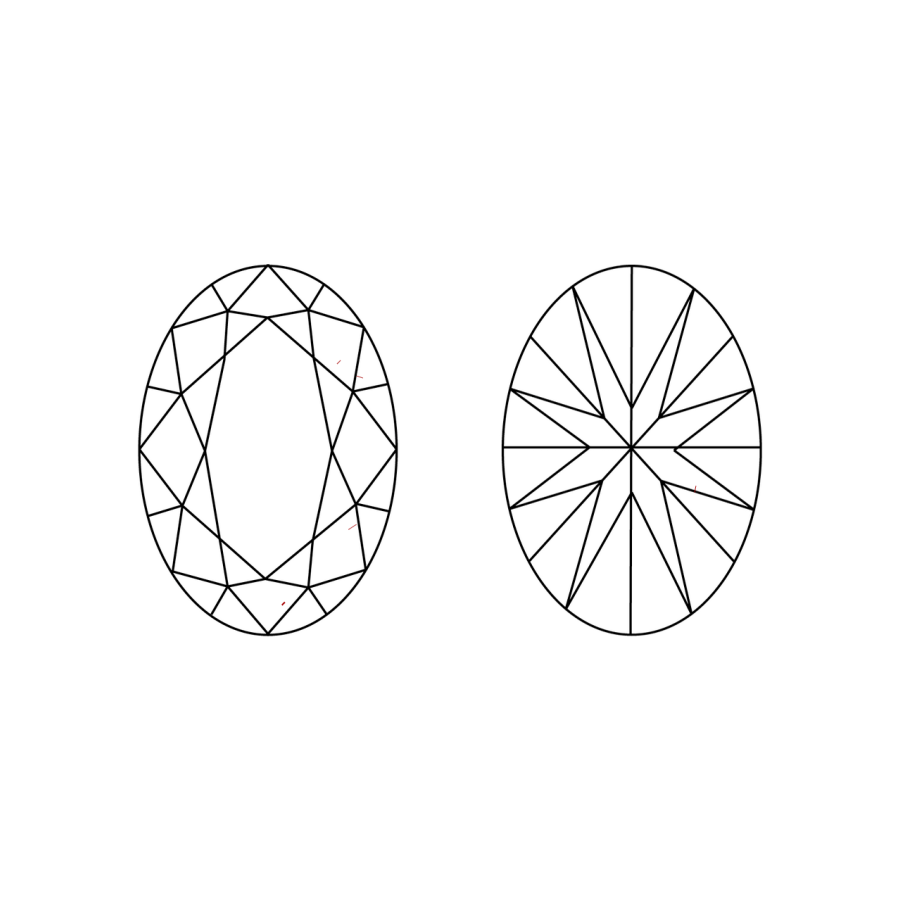 IGI LG555268975 clarity diagram (not a product photograph)