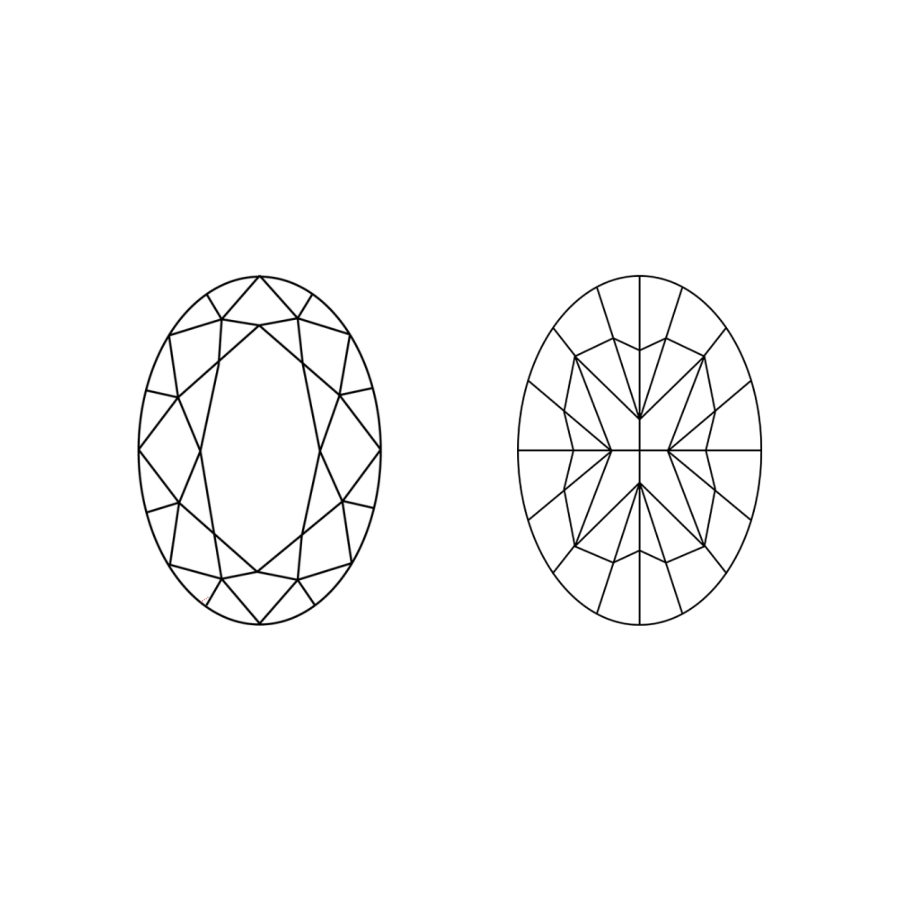 IGI LG639418681 clarity diagram (not a product photograph)