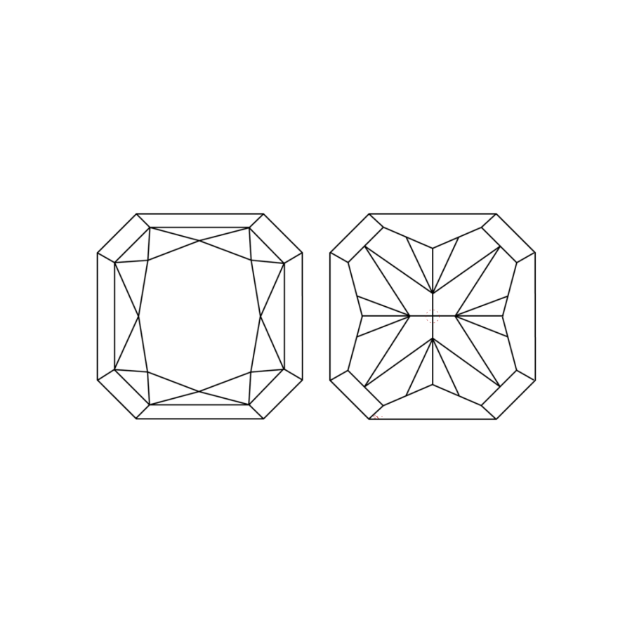 IGI LG675543063 clarity diagram (not a product photograph)