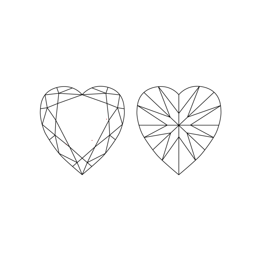 IGI LG715533594 clarity diagram (not a product photograph)