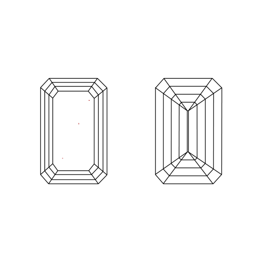 IGI LG729598437 clarity diagram (not a product photograph)