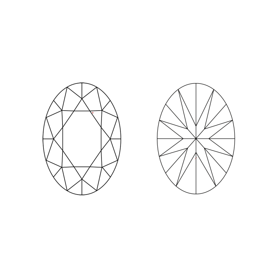 IGI LG776634234 clarity diagram (not a product photograph)