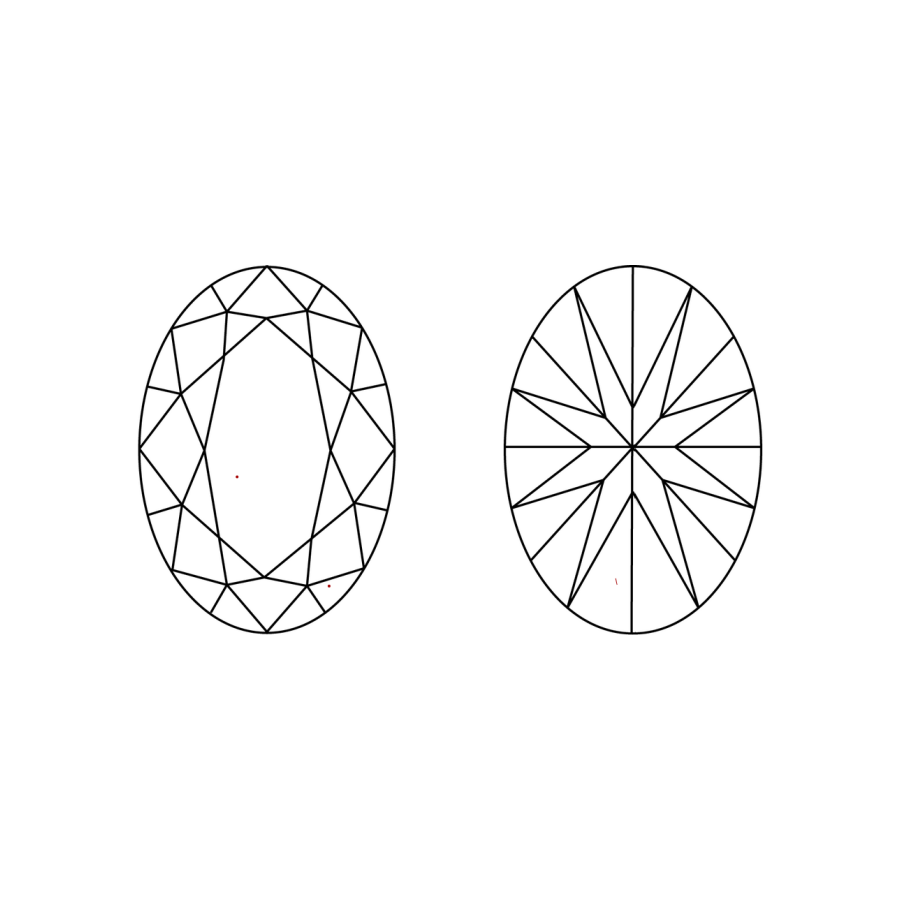 IGI LG786648147 clarity diagram (not a product photograph)