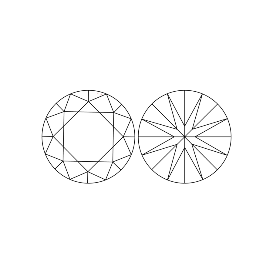 IGI LG795620386 clarity diagram (not a product photograph)