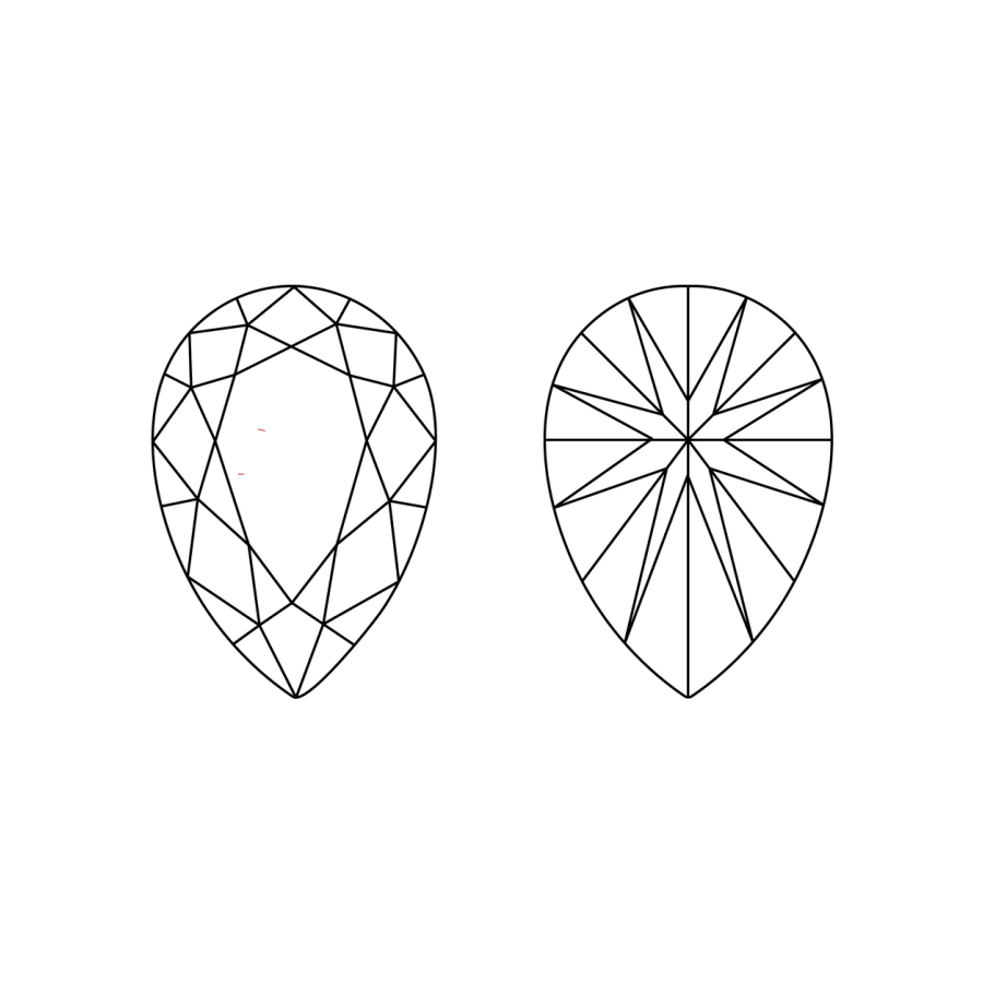 IGI LG804606031 clarity diagram (not a product photograph)