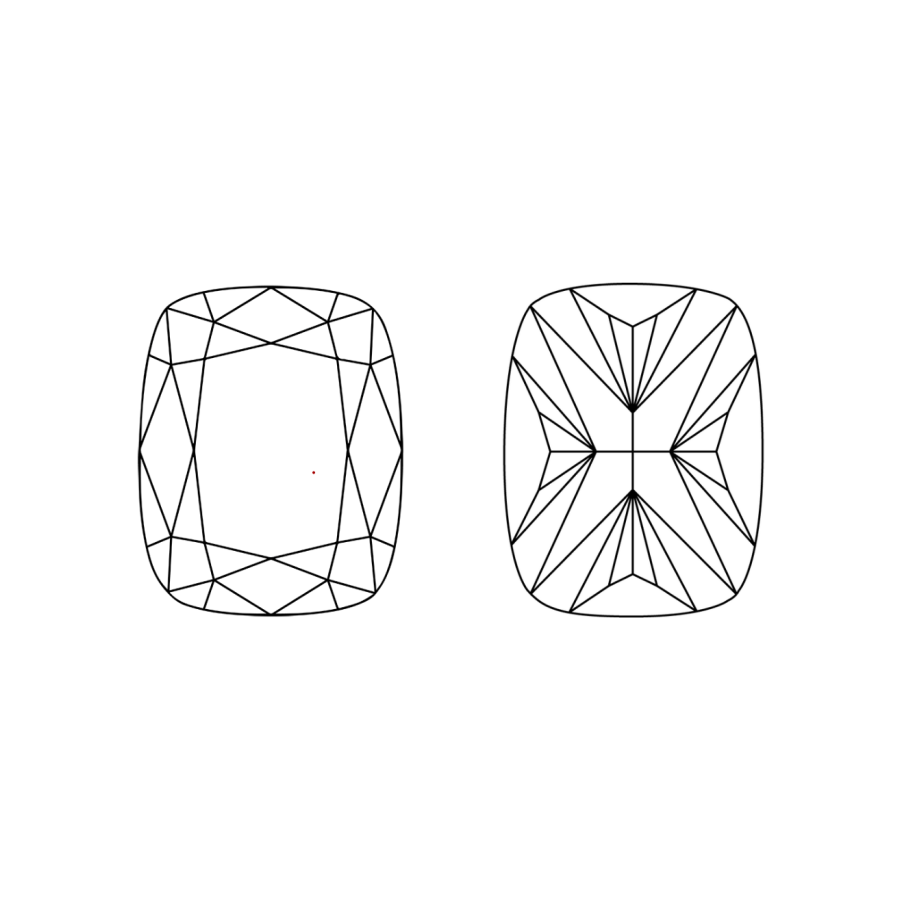 IGI LG809640739 clarity diagram (not a product photograph)