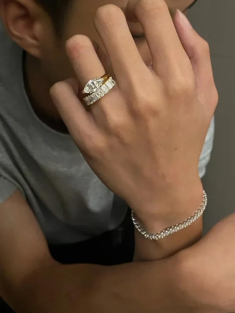 Bracelets shown in a buyer-provided photograph