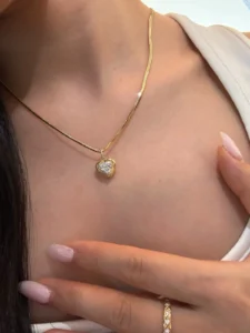 Necklaces shown in a buyer-provided photograph