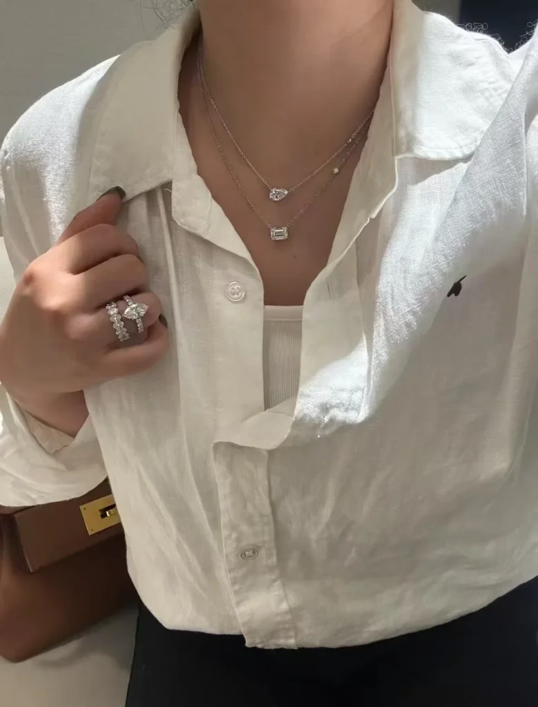 Rings shown in a buyer-provided photograph